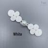 Baixi Clothing Accessories: Handmade Ribbon Woven Four-Wheel Pig Nose Bead Buttons