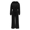 Women's Long Sleeve Zip Up Hoodie and Jogger Pants Set with Drawstring Waist for Casual Wear