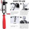 10pcs CV Boot Clamps Pliers Kit, Ear Boot Tie Pliers,Stainless Steel Universal Adjustable AXLE CV Joint Boot Crimp Clamp Kit,Hose Axle Plier CV Clamp