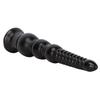 34cm Black PVC Dildo Butt Plug Masturbator Anal Dilator Strap on Cock Realistic Penis Sex Toy