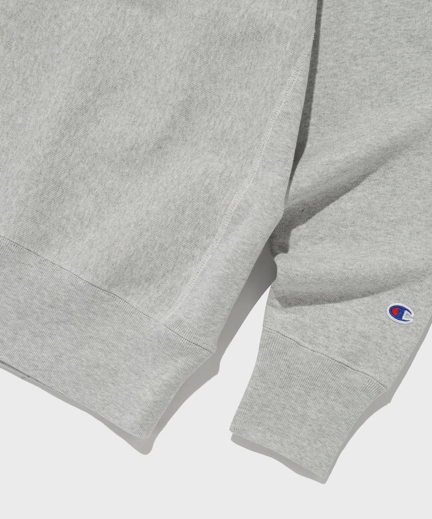 Champion Reverse Weave Blu-Tack Loose Fit Half Zip Sweatshirt Normal Grey