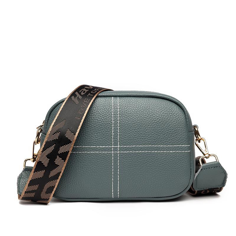 Noua geantă Messenger din piele naturală, geantă de umăr pentru femei, geantă de lux din piele de înaltă calitate.