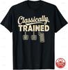 Unisex Classically Trained Unisexual Car Pedals Driving Humor T Shirt Streetwear Oversize Tee Summer Casual Soft Cotton Top Novelty