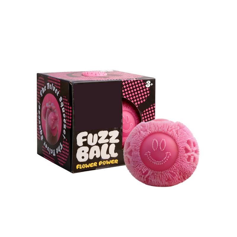 

Schylling Fuzz Ball Squeeze Toy, Super Soft Stress Relief Squishy Ball,TPR Non-Toxic Anxiety Relief Fidget Toy for Kids Adults