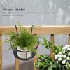 Good-4X Metal Flower Holder Shelf Stand Hanging Pots Basket Plant Garden Wall Storage