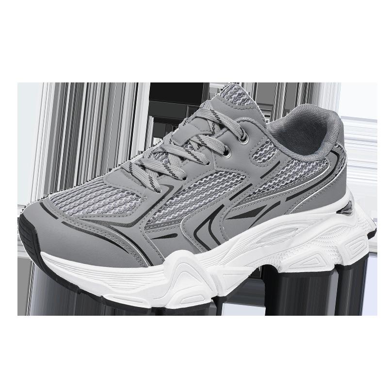 Hong Kong Style Dad Shoes Are Breathable In Summer, New Mesh Sports Shoes, Youth Heightening Platform Casual Shoes