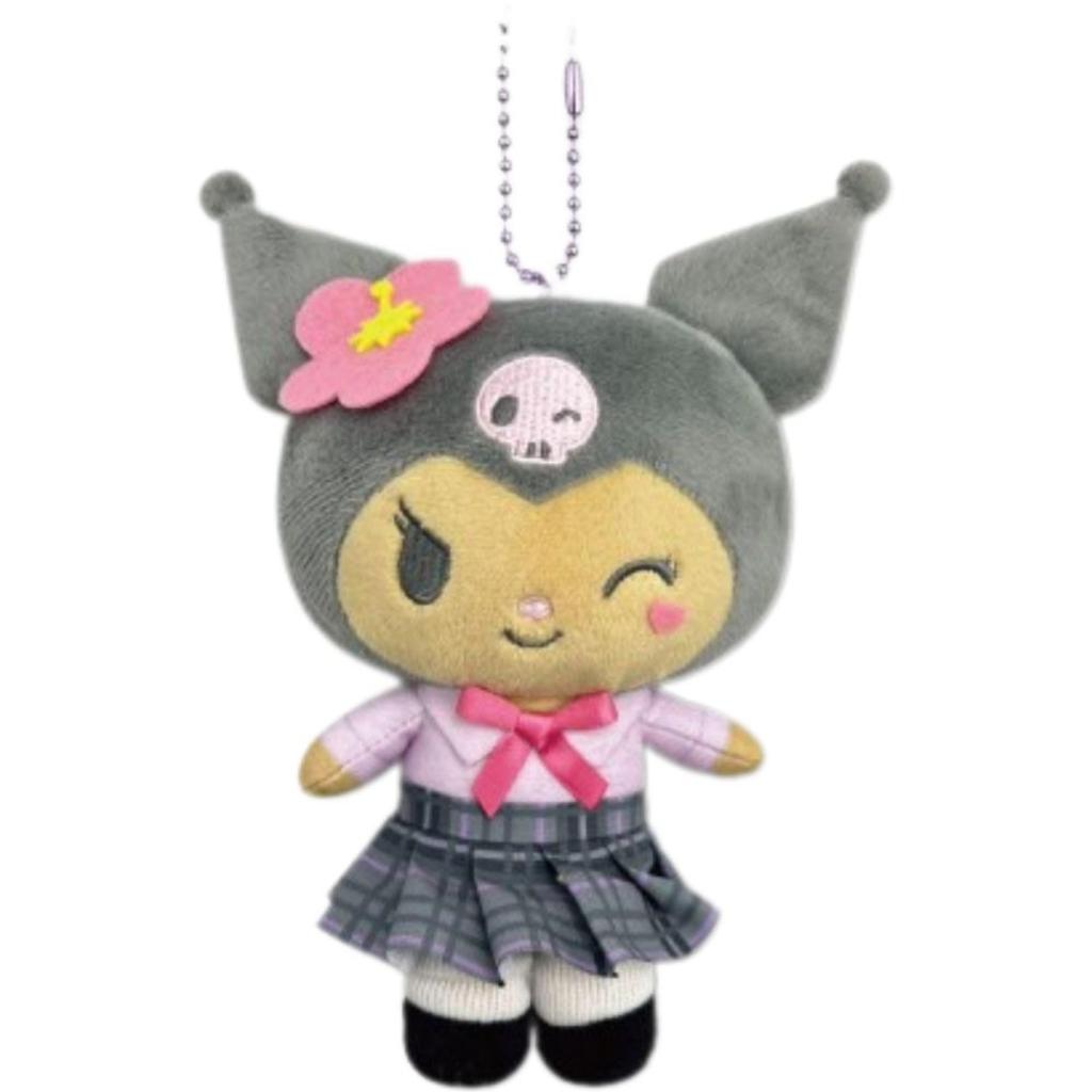 Hatayama Shoji Sanrio Gal Series Mascot Pouch Gal 2 Kuromi Brown H15 x W10cm 63202853 Approx.