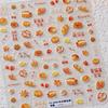 Beach Shell Swim Ring Bikini Watermelon Cat Ice Cream Crab Sunglass Coconut Tree Flowers Fruits Nail Art Stickers Decals