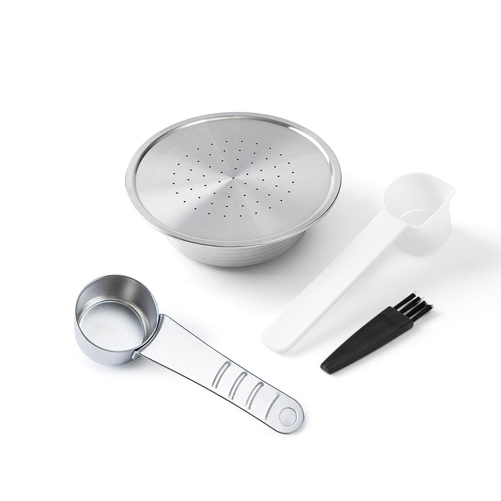 

For Philips Senseo HD7801 Reusable Capsule Coffee Maker Eco-friendly Refillable Espresso Coffee Pod Crema Filter Stainless Steel