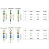 High Strength Fishing Swivels and Snap Swivels, Heavy Duty Ball-Bearing Swivels with Welded Rings for Saltwater Fishing