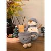 Kawaii Stuffed Toys Ornament Accessory Cartoon Mascot Fluffy Souvenir Dango Soft Gift