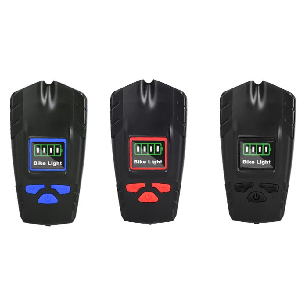 Luce da testa per bicicletta con tachimetro Corno wireless Tachimetro per bicicletta impermeabile da 2000 mAh