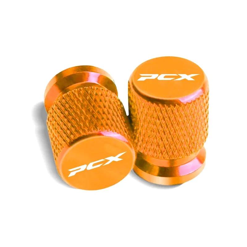 New Motorcycle CNC Aluminum Tire Valve Air Port Stem Cover Caps 2 Pcs For HONDA PCX 125 150 160 PCX125 PCX150 PCX160 Accessories