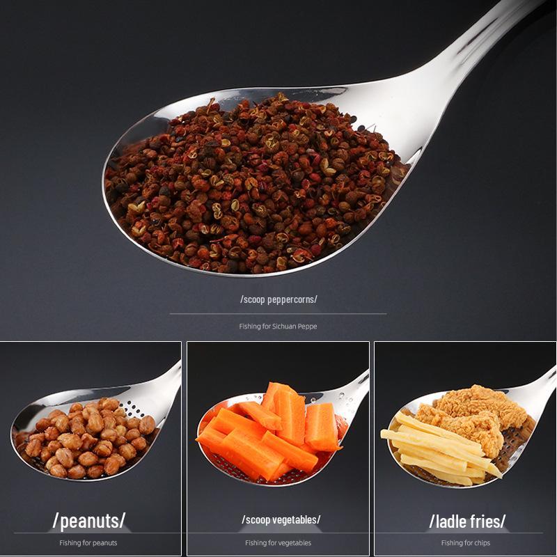 304 Stainless Steel Kitchen Colander for Dumplings, Noodles, and Frying