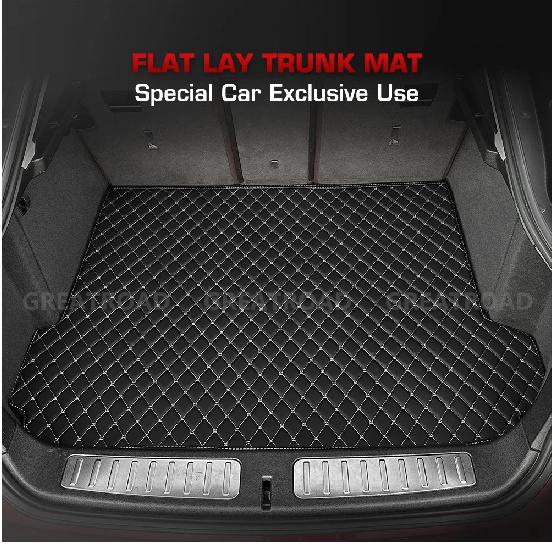 Car Trunk Mat for Porsche Panamera 2010 2011 2012 2013 2014 2015 2016 Cargo Liner Carpet Interior Parts Accessories Cover