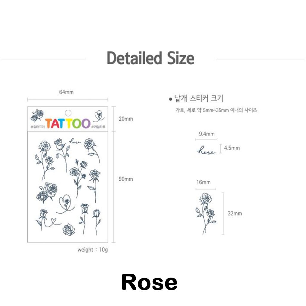 Petit Fancy Tattoo Sticker (23 Options)