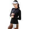 Anta Training Series Simple Stand Collar Letter Casual Versatile Comfortable Sports Knit Top Women tops 162547406-3