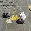 Sac Hobo Cuir de Vachette Doux Couche Supérieure 2026 Décontracté Quotidien Trajet Épaule Unique Cabas Cuir Véritable Porté en Travers Femmes