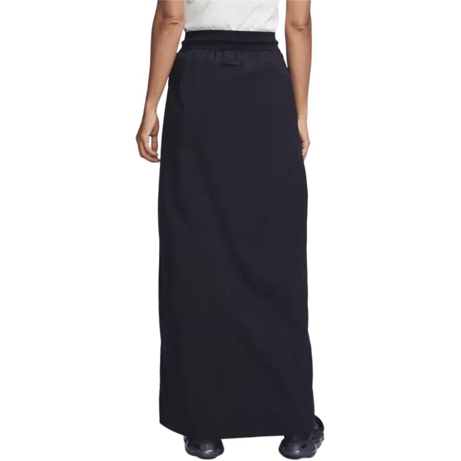 New Nike Women's Loose Fit High-Waist Long Skirt Black FB8355-010