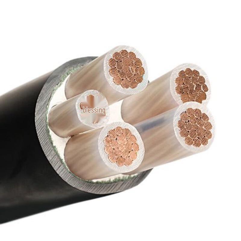 Cavo in Rame Ignifugo Zhujiang YJV 50/70/95/120 mm², WDZ-YJY 4/5 Conduttori, Norma Nazionale.