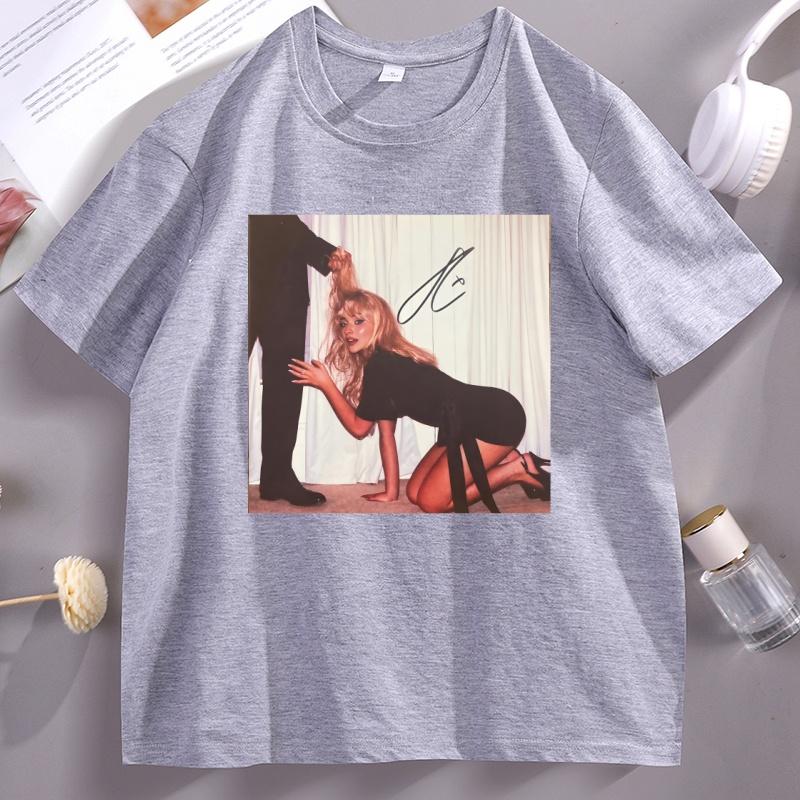 Sabrina Carpenter WOMEN Best Friend Tshirt Unisex WOMEN Casual Cotton Short Sleeve Round Neck T Shirt Loose Printed Unisex Clothes