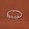 Copper Ring Leaves Classics For Women Wedding Engagement Jewelry Accessories Beautiful Shining Fashion Women Gifts