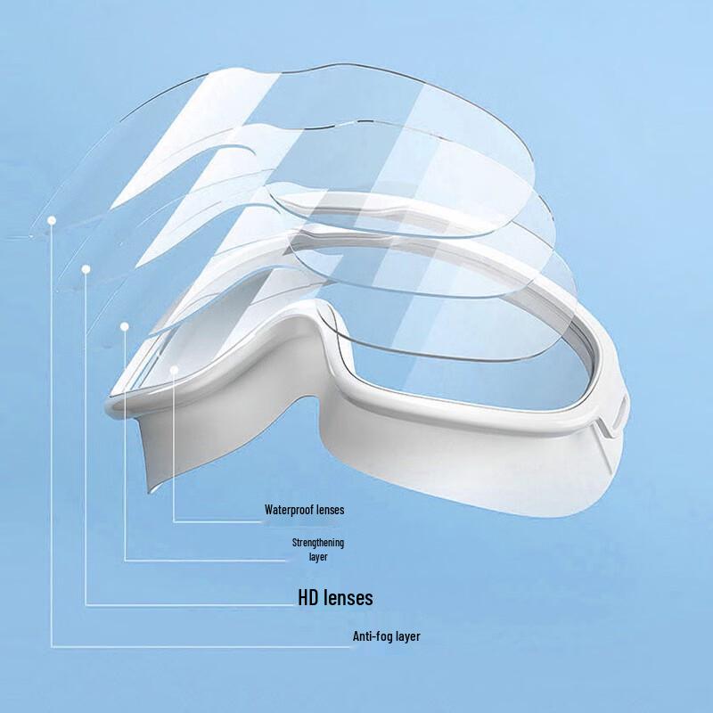 Yuzhan Adult Large Frame Anti-Fog Swimming Goggles