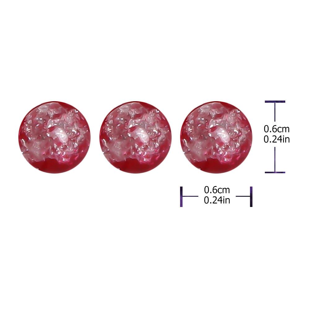 10Mm Natural Agate Stone Beads for Jewelry Making DIY Craft Necklace Bracelet Home Decoration Creative Fashion Glass Beads красный