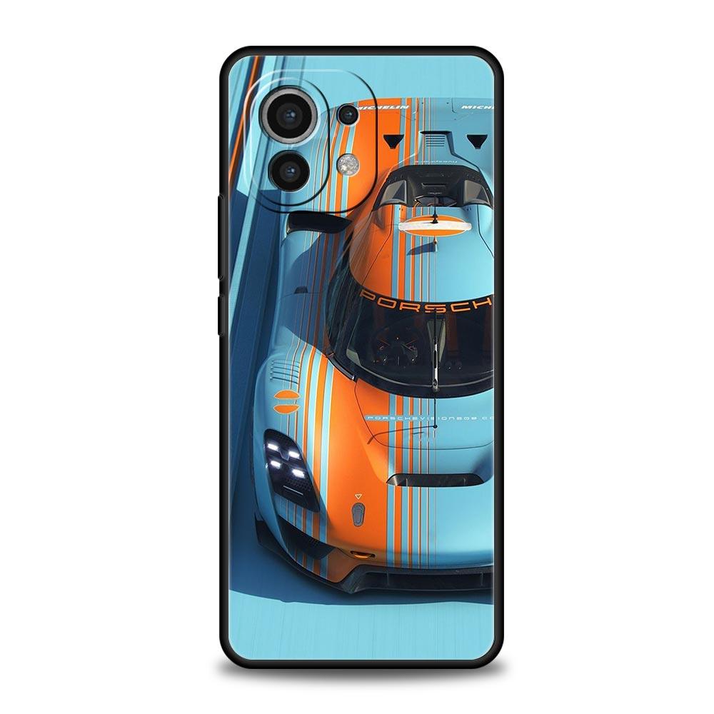 Sports Car Drift Phone Case Cover for Xiaomi Mi 17 Pro Max 15 14 13 12 11 Ultra 15T 14T 13T 12T 11T Pro Lite Soft TPU Shell Bags