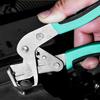 Compact Heavy-Duty Plastic Rivet Clip Pliers - Portable High-Efficiency Tools for Fast Automotive Water Pipe Clip Removal