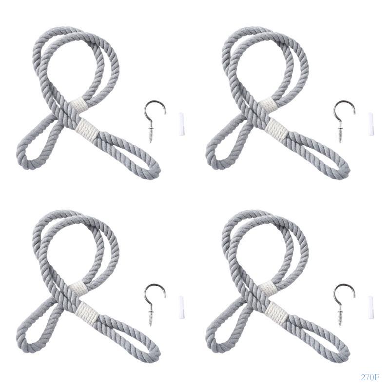 270F Natural Curtain  Rope Curtain Tiebacks For Enhancing Home And Offices Space