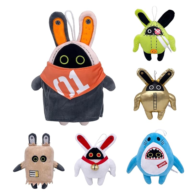 

[Briskyjp] Zenless Zone Zero Bonp key ring stuffed toy doll cosplay tool Accessories cute Rabbit cosplay bag accessories halloween Christmas (A)