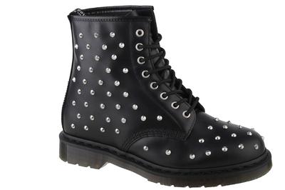 1460 Stud, Unisex Black Bovver Boots