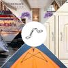 Shape Pad Eye Plate Wire Eye Straps Boat Handle Door Handle Boat Marine Tie Down Canopy Fender Hook