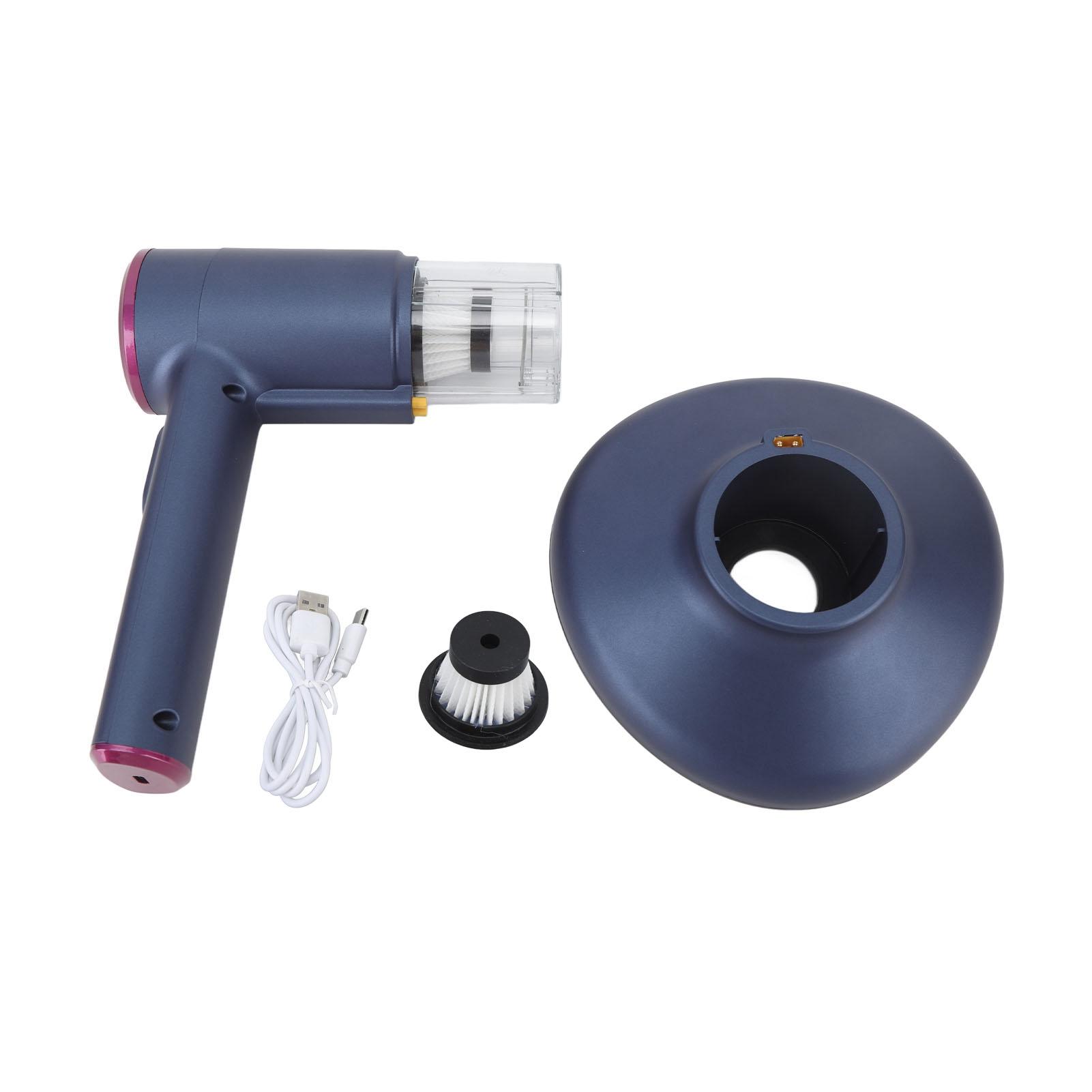 

Ручной пылесос 2600 мАч УФ-лампа C пылесос для удаления пылевых клещей для дома фиолетовый серый синий
