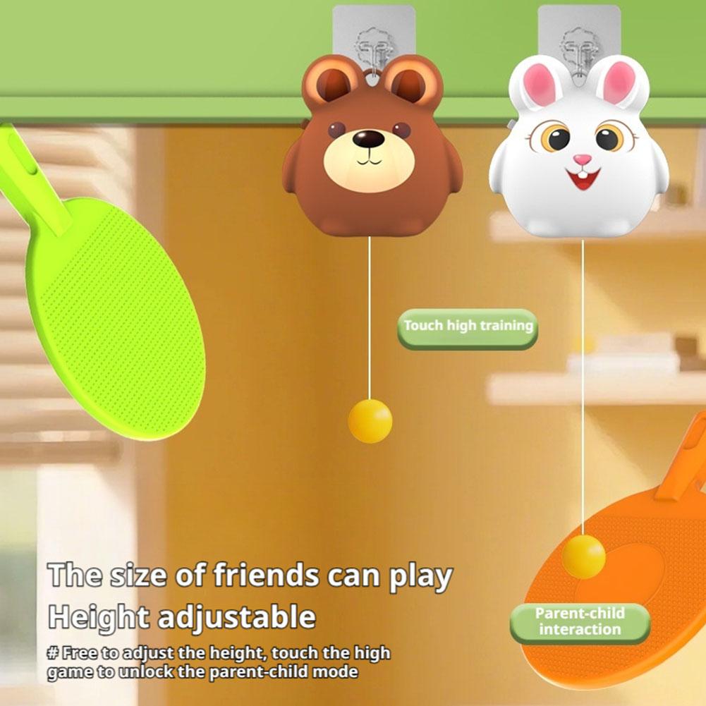 Indoor Hanging Table Tennis Trainer for Game Sports Exercise Indoor Playing Children for Door Frame Convenient Ping Pong Trainer