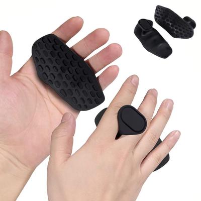 Antypoślizgowe uchwyty do podnoszenia ciężarów, podciąganie, trening na siłowni, unisex, ergonomiczne, gumowe ochraniacze dłoni, wzmacniające uchwyty