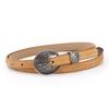 Pu Women's Fashionable Alloy Buckle Leather Formal Belt With Other Clothing Accessories