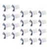 20x Blank Place Cards for Weddings,Decorative,Creative,Party,Banquet,Table Name Cards with Ribbon for Dinner Bridal Shower Table