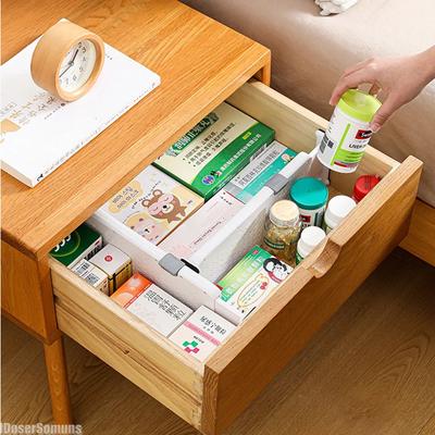 Drawer Storage Partitions Telescopic Free Combination Partition Bookshelf Wardrobe Kitchen Baffle Finishing Telescopic Partition