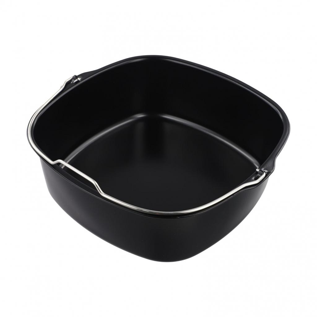 Set di Accessori per la Cottura Accessori per Friggitrice ad Aria Strumenti da Forno Teglie Quadrate per Torta