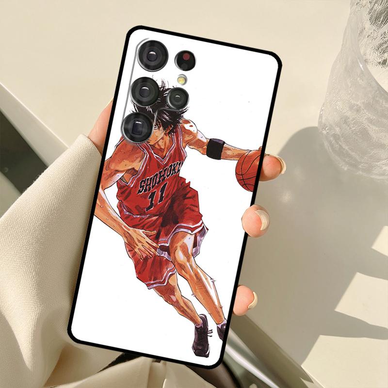 Anime Slam Dunk Case For Samsung Galaxy S22 Ultra S20 FE Note 20 Note 10 S8 S9 S10 Plus S21 Ultra Cover