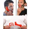2/3/4Pcs Men Beard Hair Goatee Neckline Shaving Template Guide Haircut Kit Tool
