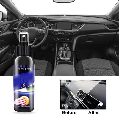 Spray per riparazione interni auto Spray per riparazione interni auto L'interno del cruscotto è stato rinnovato per prevenire la polvere Balsamo per sedili in pelle