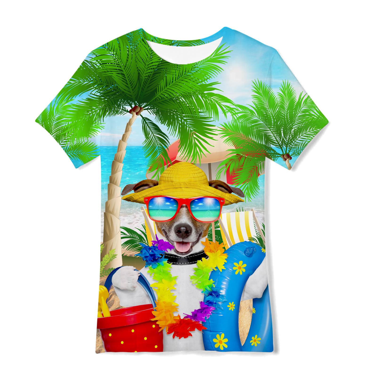 Мужская футболка - Легкая и дышащая футболка с коротким рукавом и круглым вырезом - — фото 6