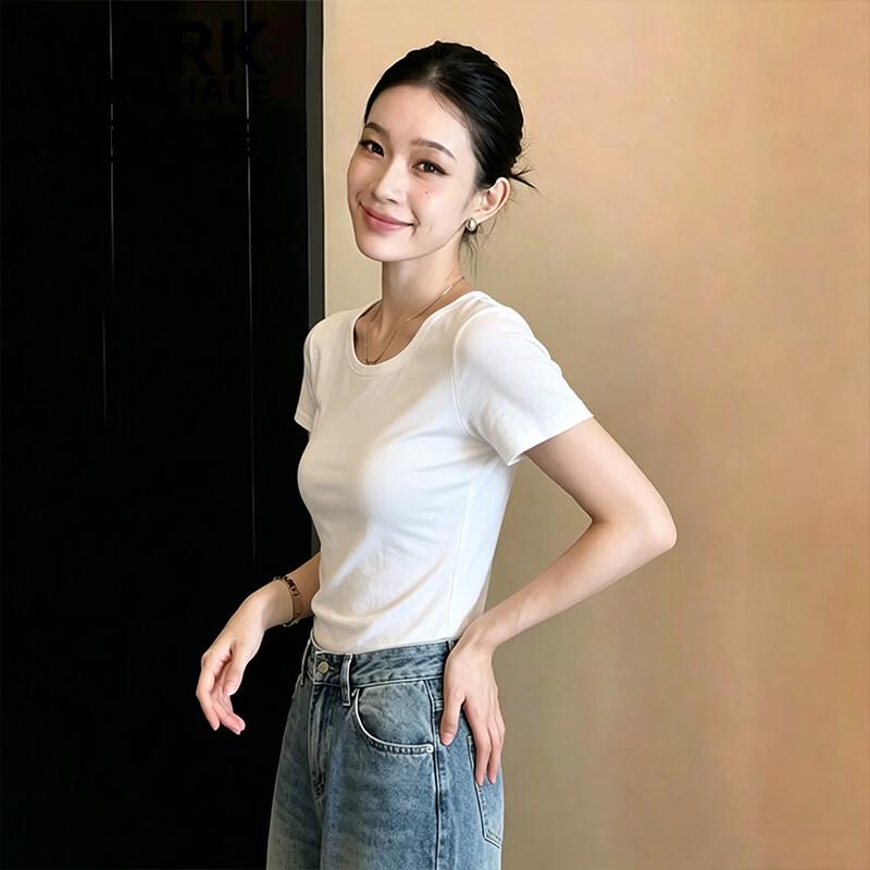 Mark Fairwhale Women's Slim Fit Short Sleeve T-Shirt
