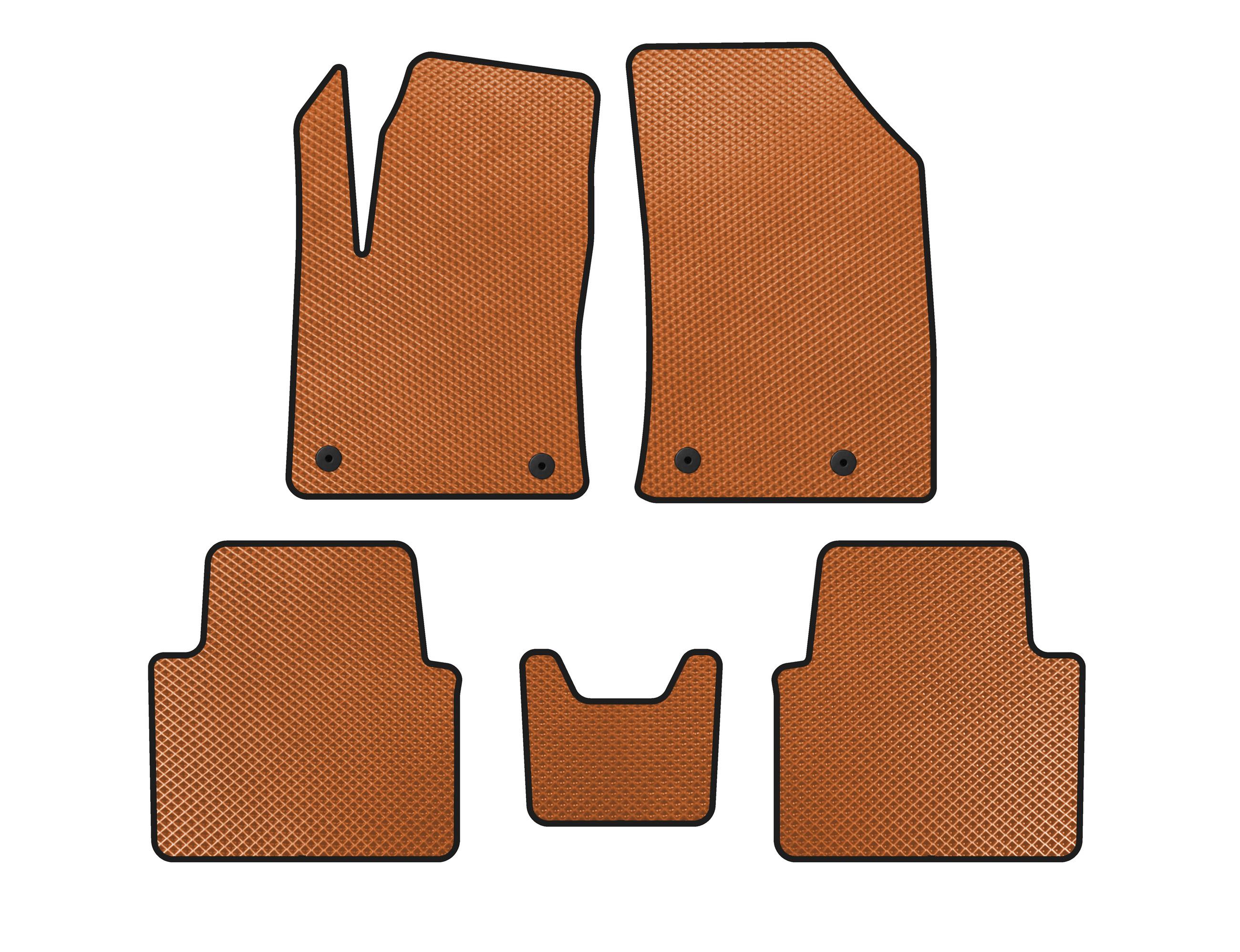 

EVA mats (Orange) for Citroen C-3 Aircross 2017-2021