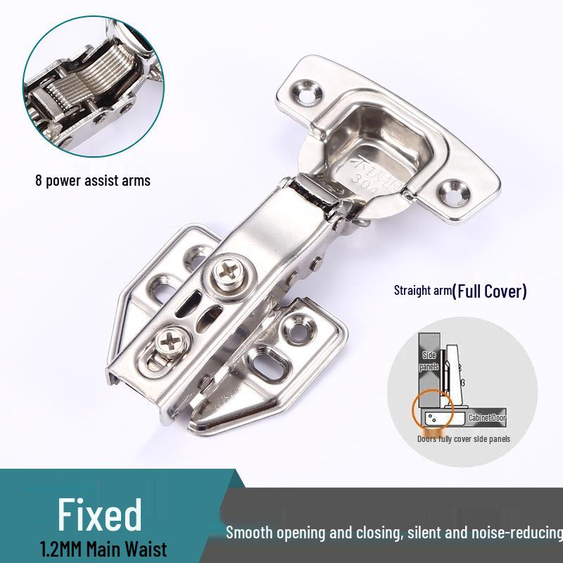 Stainless Steel Cabinet Door Hinge Repair Plate