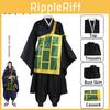 Jujutsu Kaisen Geto Suguru Cosplay Kostüm Anzug Uniform Mönch Robe Halloween