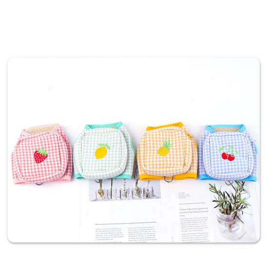 Dog Leash Lattice Pattern Detachable Vest Style Wear Resistant Pet Backpack Harness Puppy Supplies
